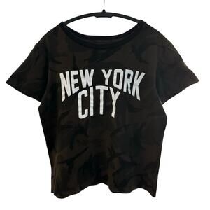 Number (N)INE x 1PIU1UGUALE3 Relax Camo Baby Tee NYC Fits S